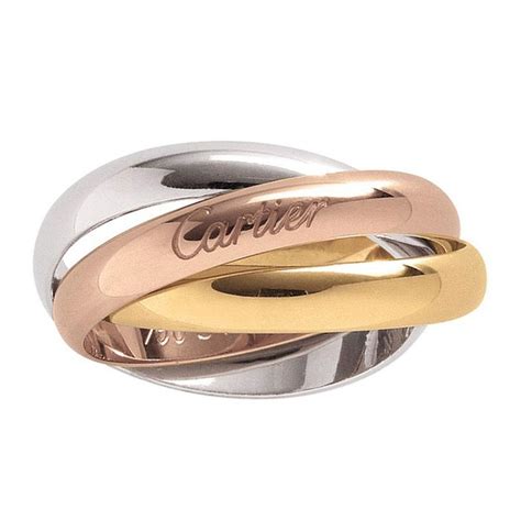 cartier inspired trinity ring